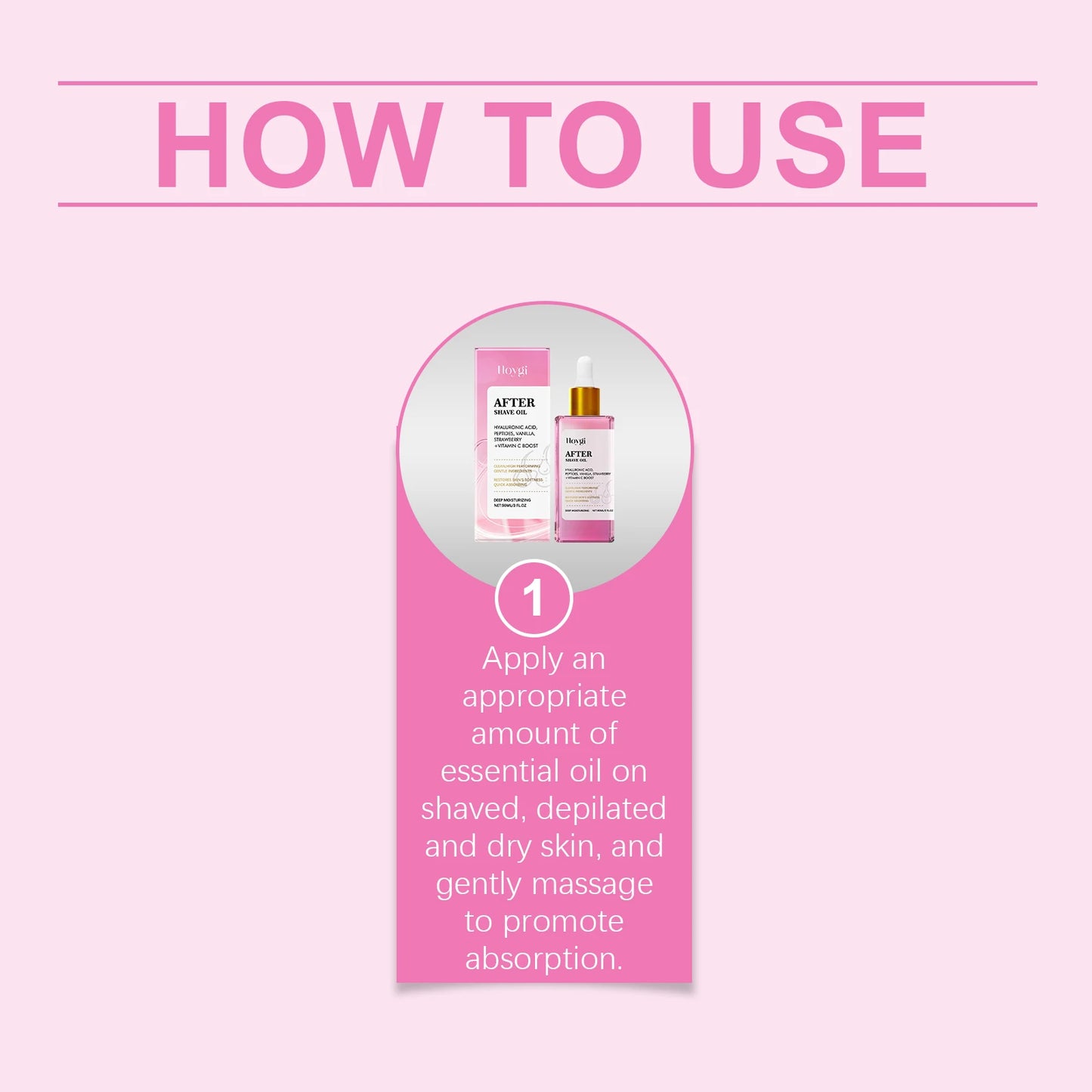 90ml Hair Removal Shaving Repair Essential Oil Relax Smooth Skin Strawberry Flavor Daily Moisturize Soften Shaving Oil