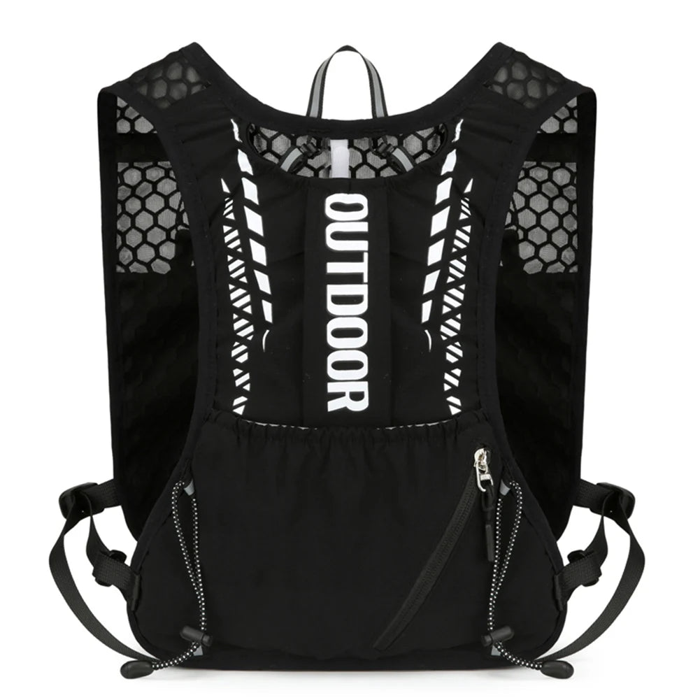 Hydration Running Vest Waterproof Water Bladder Daypack Reflective Outdoors Hydration Pack for Hiking Trail Running