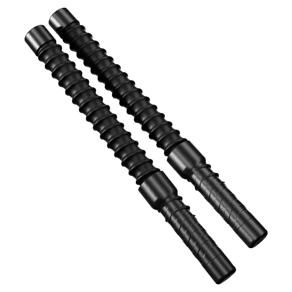 2Pcs Strength Training Bar Non Slip Fitness Grip Bar Biceps Triceps Strengthener Spring Arm Strength Expander for Workout