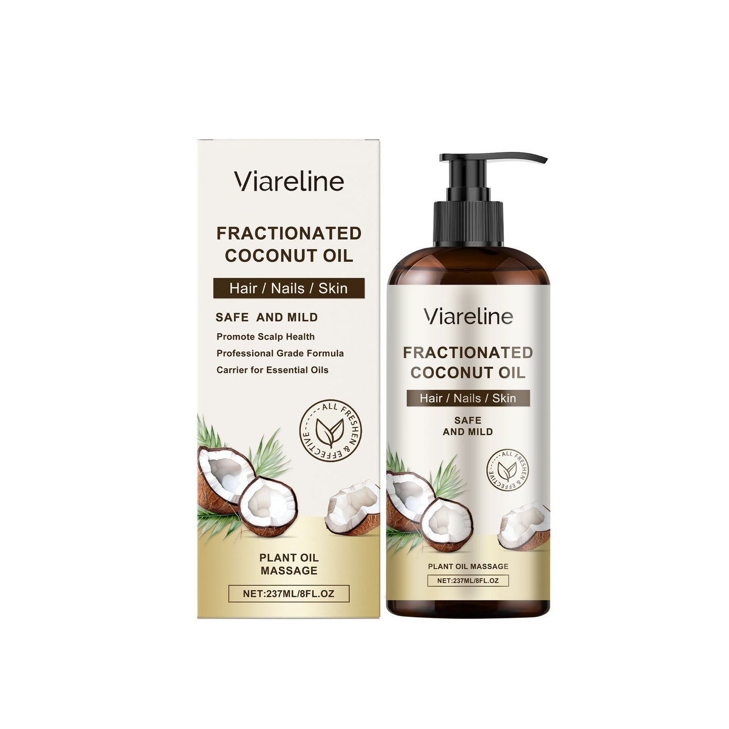 Coconut Body Skin Oil Daily Moisturizing Relief StressNourishing Reduce Roughness Softening Enhance Elasticity Body Essence Oil