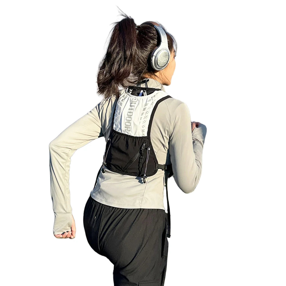 Hydration Running Vest Waterproof Water Bladder Daypack Reflective Outdoors Hydration Pack for Hiking Trail Running