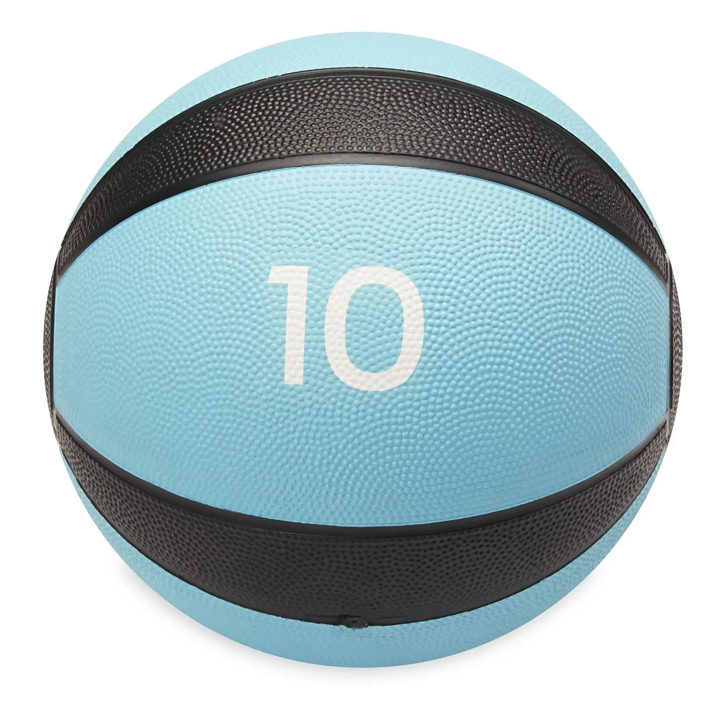 Textured Rubber Medicine Ball 10lb 15lb, Non-Slip Grip for Strength Training Core Workouts Gym Home