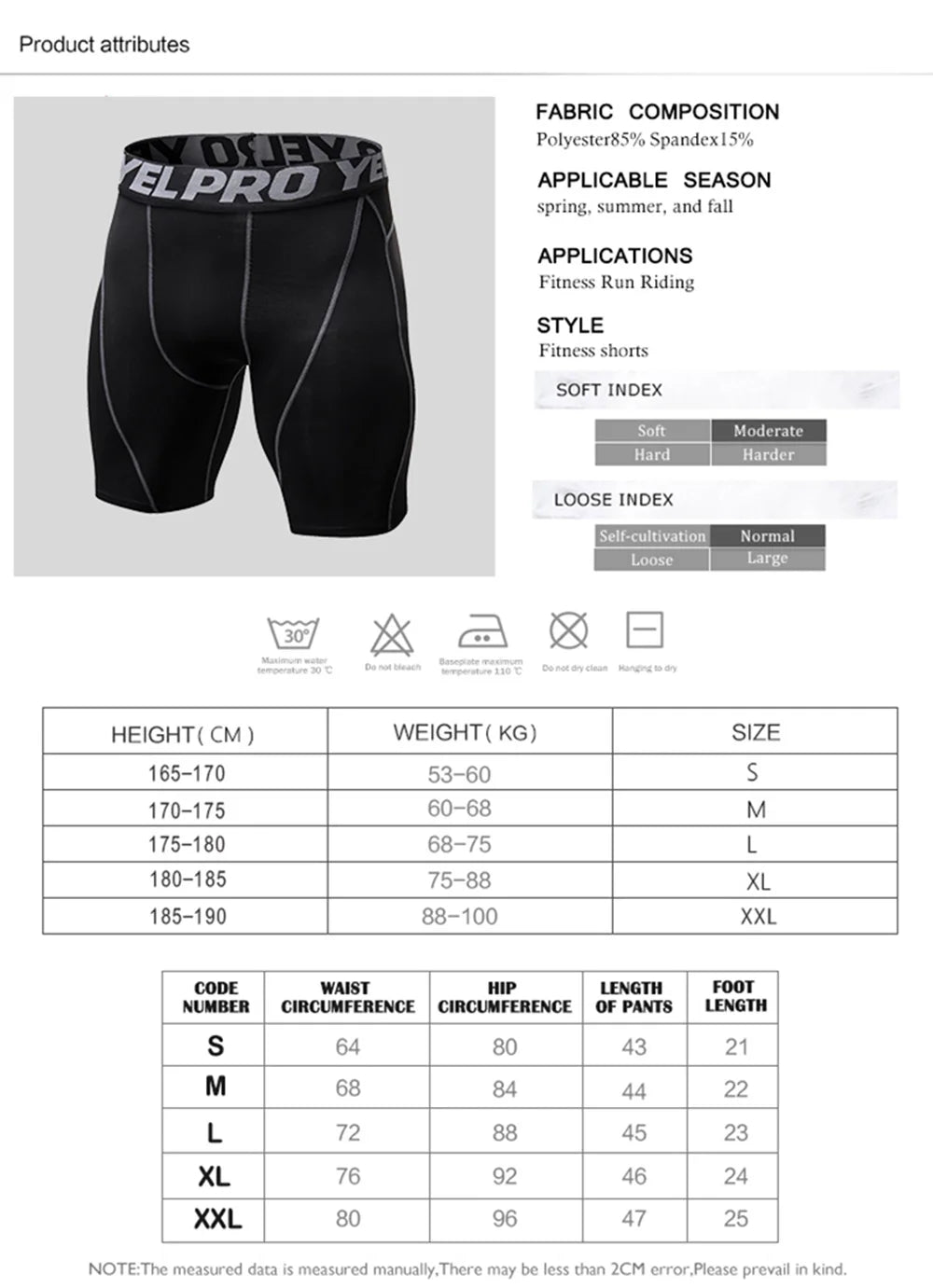 Men Fitness Compression Shorts Running Training Sport Shorts Tight Breathable Quick-drying Stretch Shorts Letter Belt Gym Shorts