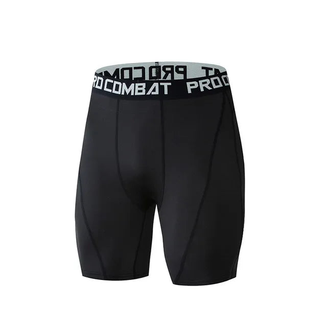 Sports Fitness Pants Men's Basketball Shorts Workout Tights Gym Running Training Bottoming Shorts Mens Compression Leggings