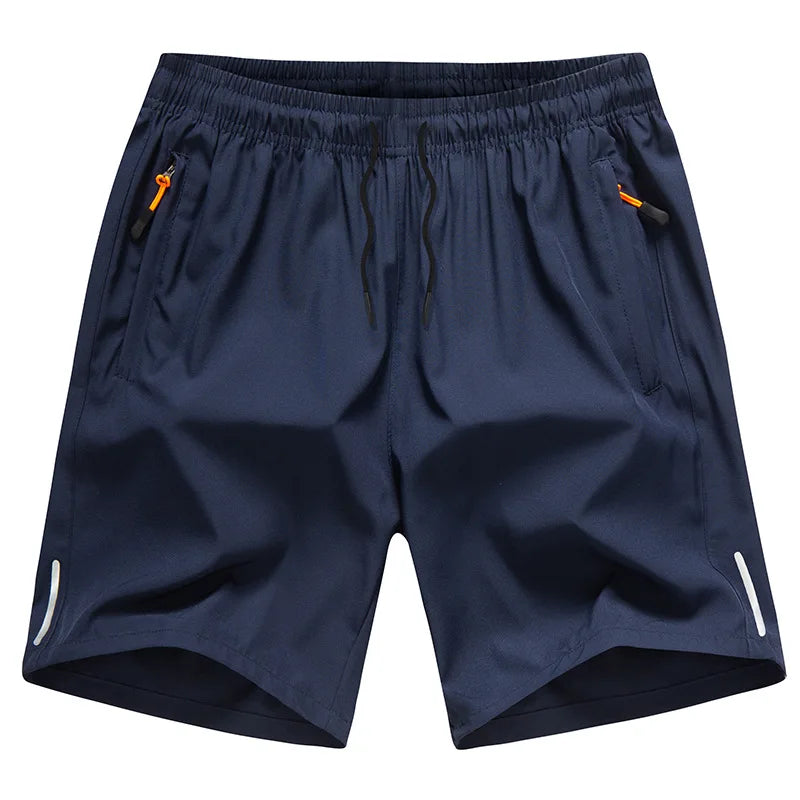 Ice Silk Beach Shorts Men Gym Casual Shorts Quick Dry Sweatpants Running Sports Short Pants Breathable Fitness Jogging Shorts