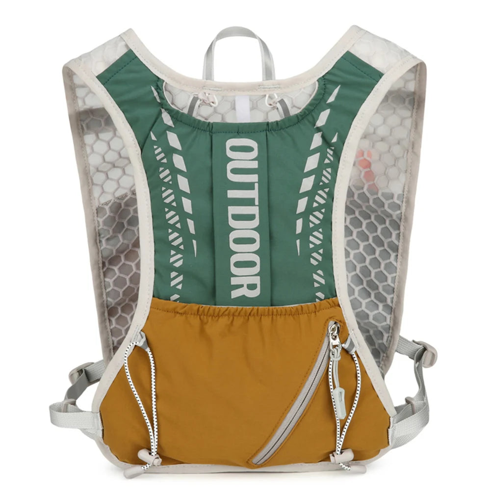 Hydration Running Vest Waterproof Water Bladder Daypack Reflective Outdoors Hydration Pack for Hiking Trail Running