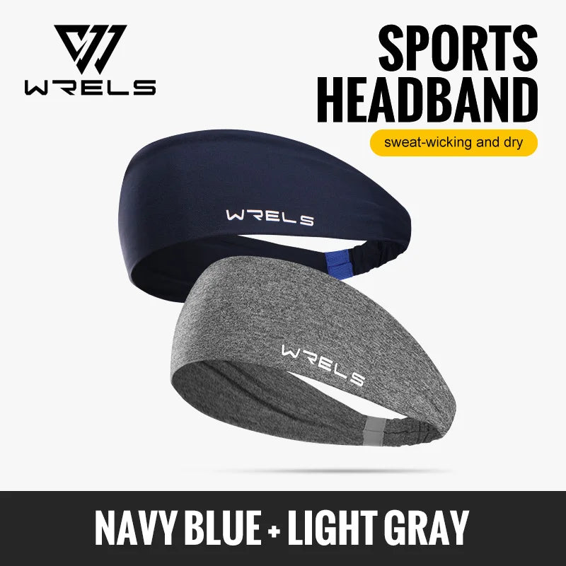 Sports Headbands Moisture Wicking Sweatbands for Running Breathable Headbands Elastic Non Slip Hairband for Women and Men