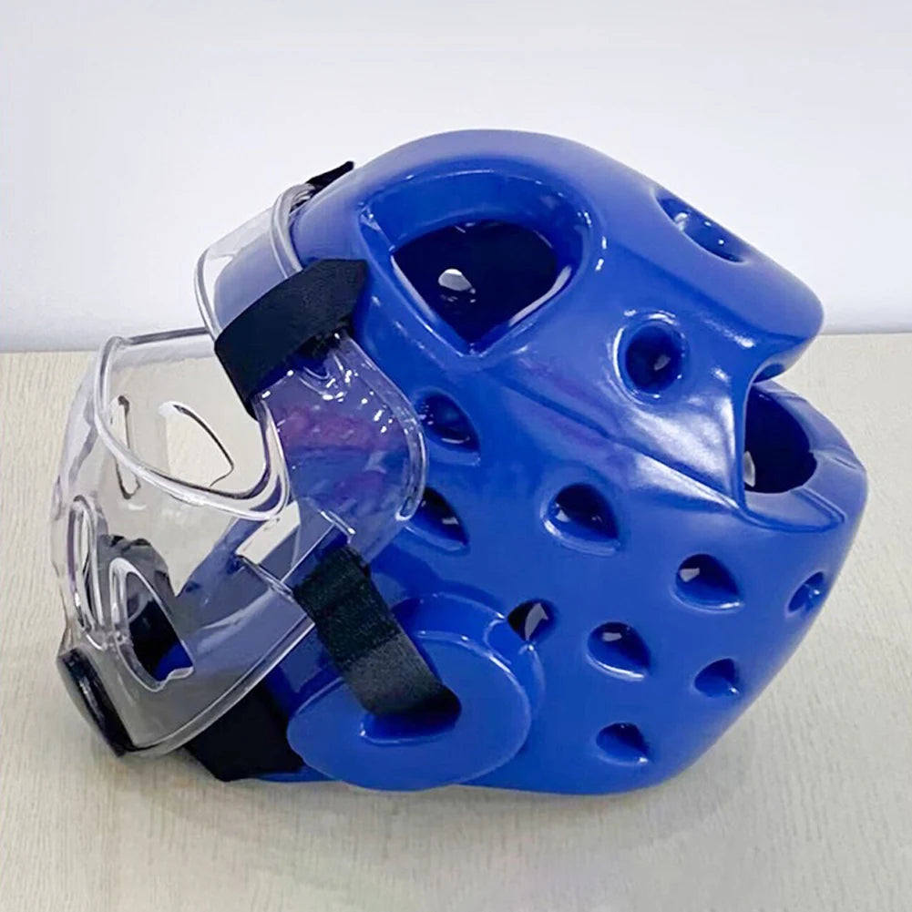 Taekwondo Helmet Karate Helmet Head Protection Martial Arts Headgear Helmet Kickboxing Helmet for MMA Martial Arts