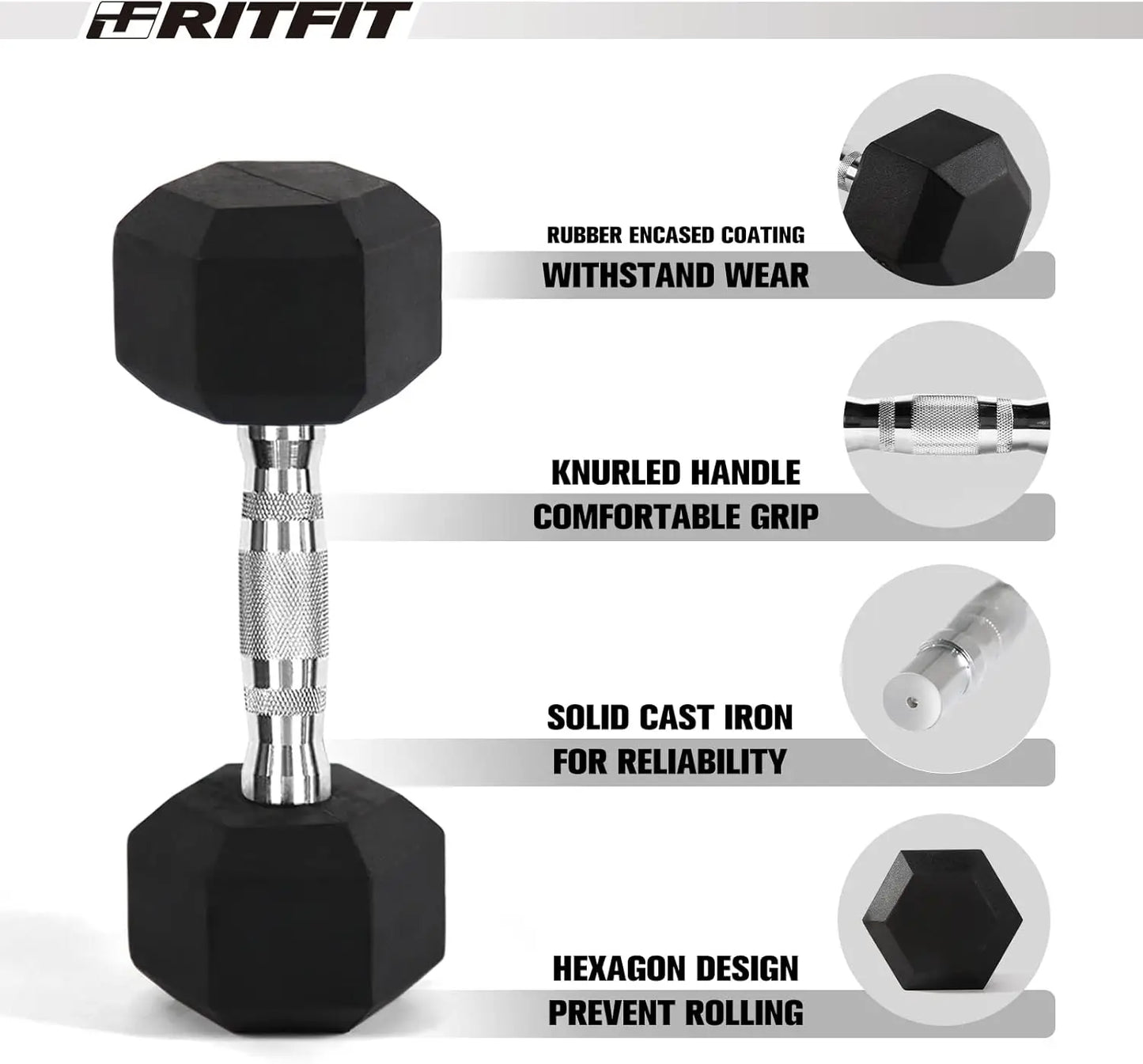 300 350 450 200 210 LB RubberDumbbells Set with Optional Dumbbell Rack Multi Weight Set to Choose Ideal for Home Gym and Fitness