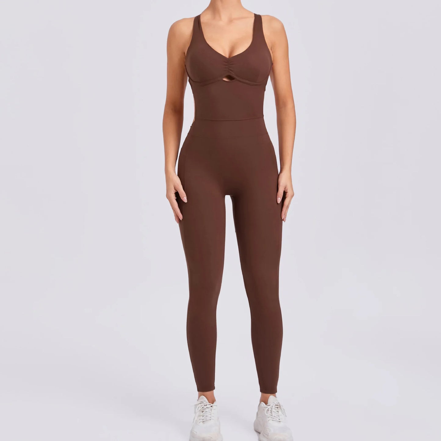 Women Gym Jumpsuit Female Yoga Set Workout One-piece Suit Women Sports Push Up Yoga Clothes Backless Activewear Fitness Set