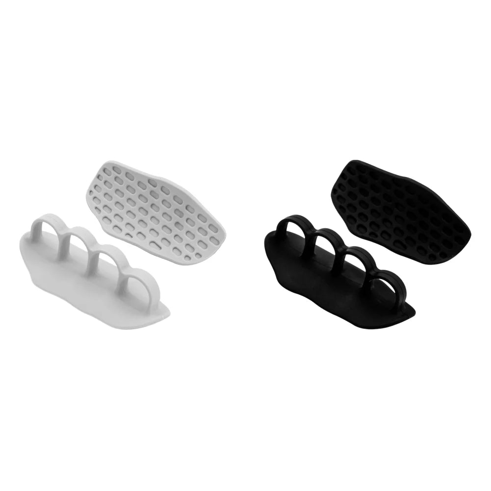 1/2pair Silicone Fingerless Fitness Gloves Anti-Slip Workout Hand Grips Strengthener Ergonomic Hand Protector For Gym Exercise