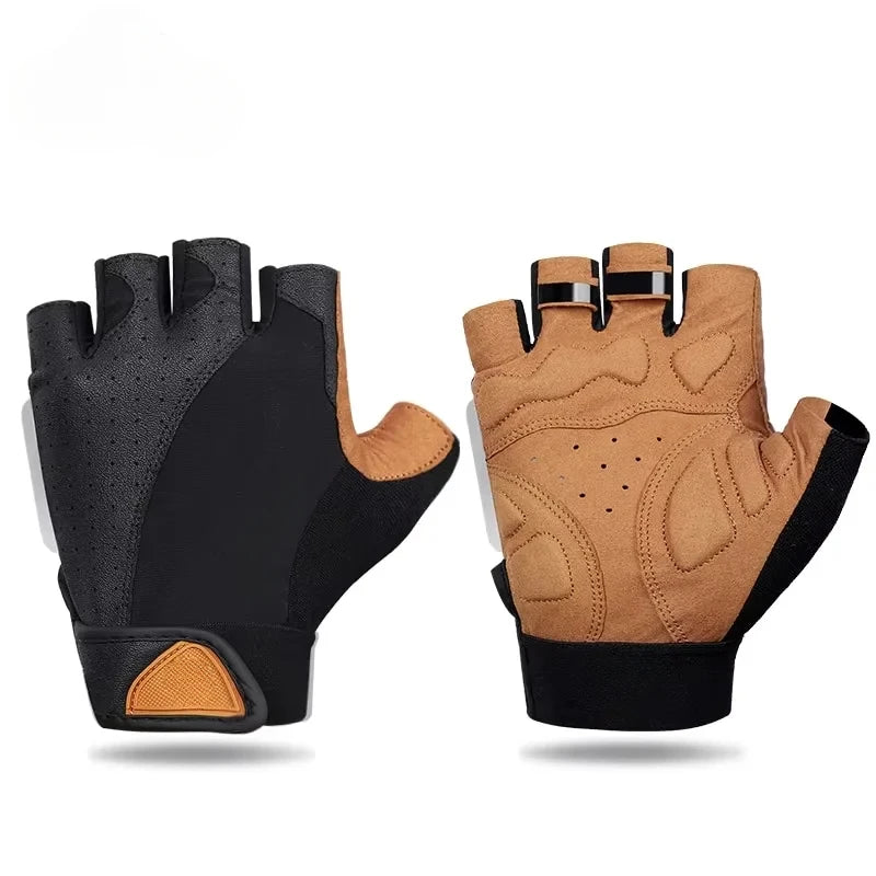 Sports Cycling Gloves Half Finger Men Women MTB Bike Gloves Running Fitness Gym Riding Motorcycle Bicycle Gloves