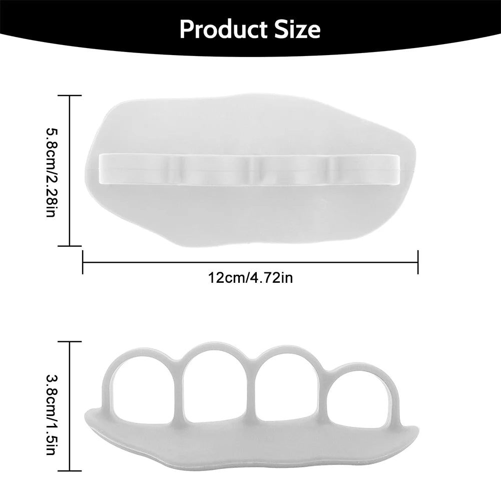 1/2pair Silicone Fingerless Fitness Gloves Anti-Slip Workout Hand Grips Strengthener Ergonomic Hand Protector For Gym Exercise