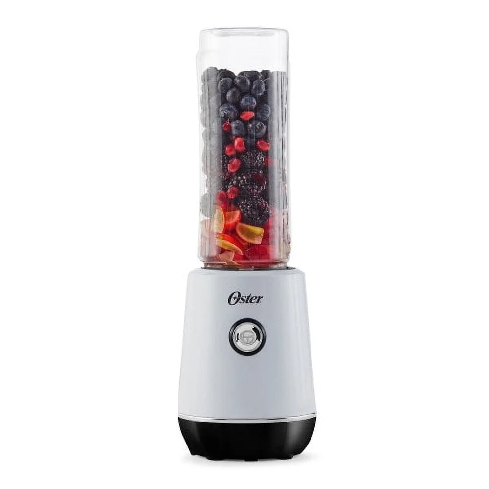 Portable 500W Personal Blender with 20oz BPA-Free Sport Bottle Stainless Steel Blades One-Touch Operation Smoothies Shakes