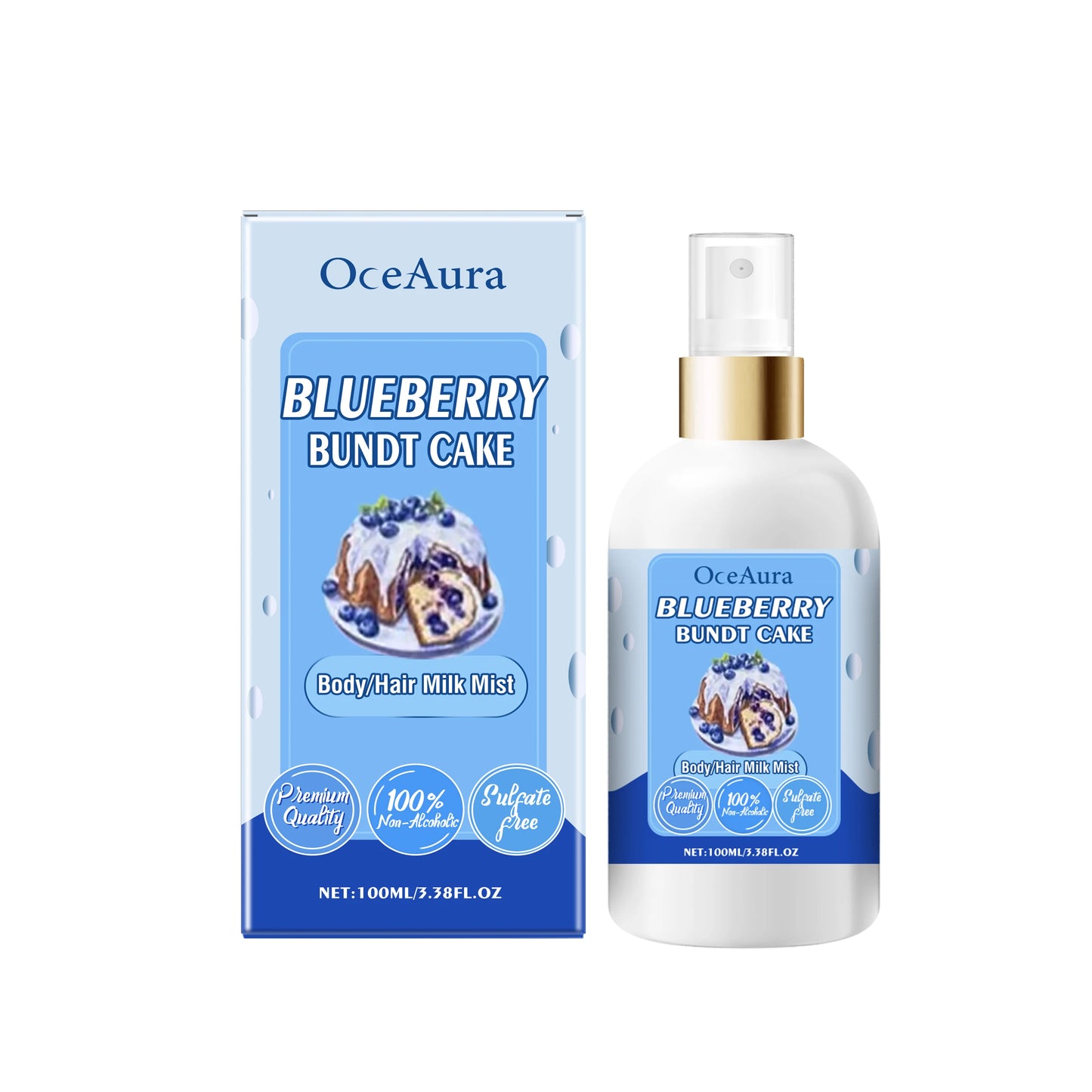 Body Hair Mist Spray Lasting Fresh Fragrance Daily Moisturizing Smoothing Refreshing Whole Body Hair Care Spray