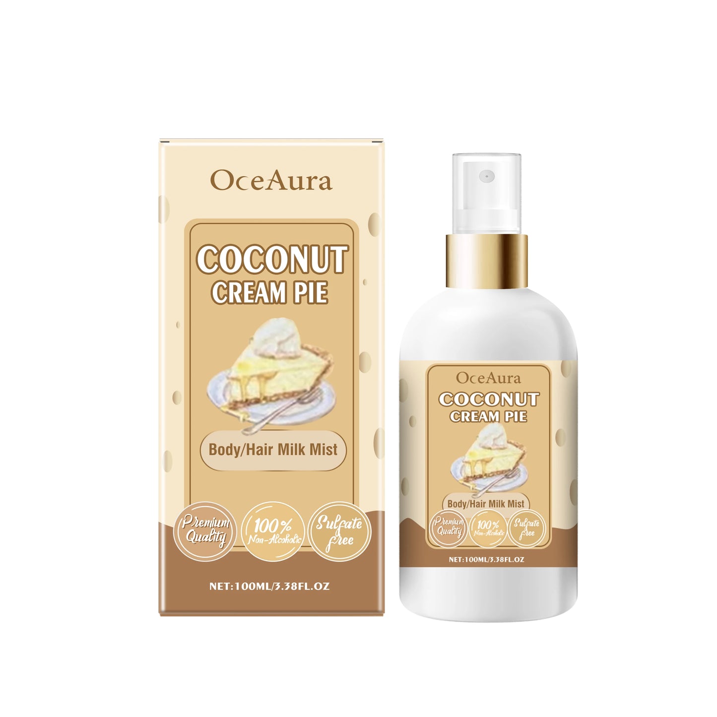 Body Hair Mist Spray Lasting Fresh Fragrance Daily Moisturizing Smoothing Refreshing Whole Body Hair Care Spray