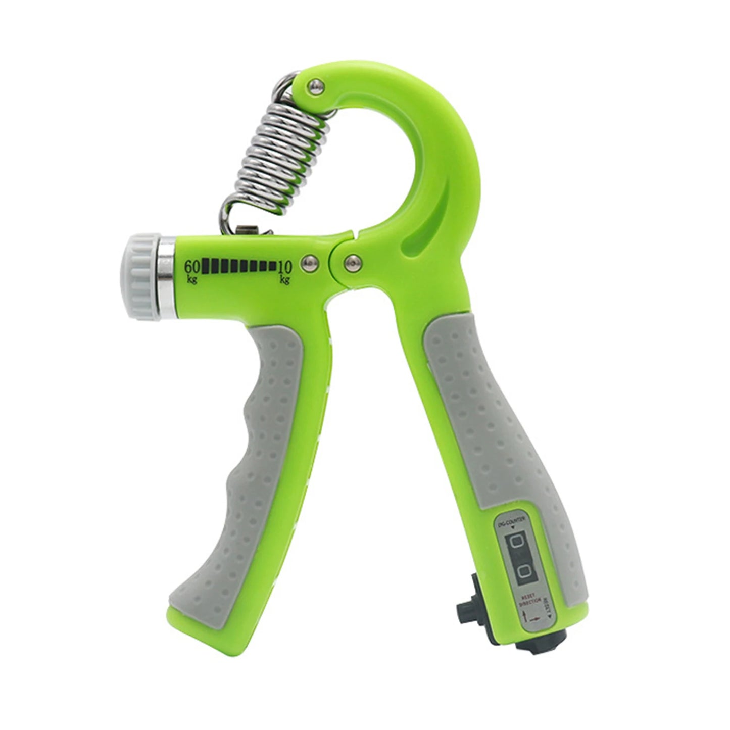 1Pc Hand Gripper with Counter R-Shape Non-slip ABS Hand Gripper Adjustable Resistance Forearm Strength Trainer Fitness Equipment