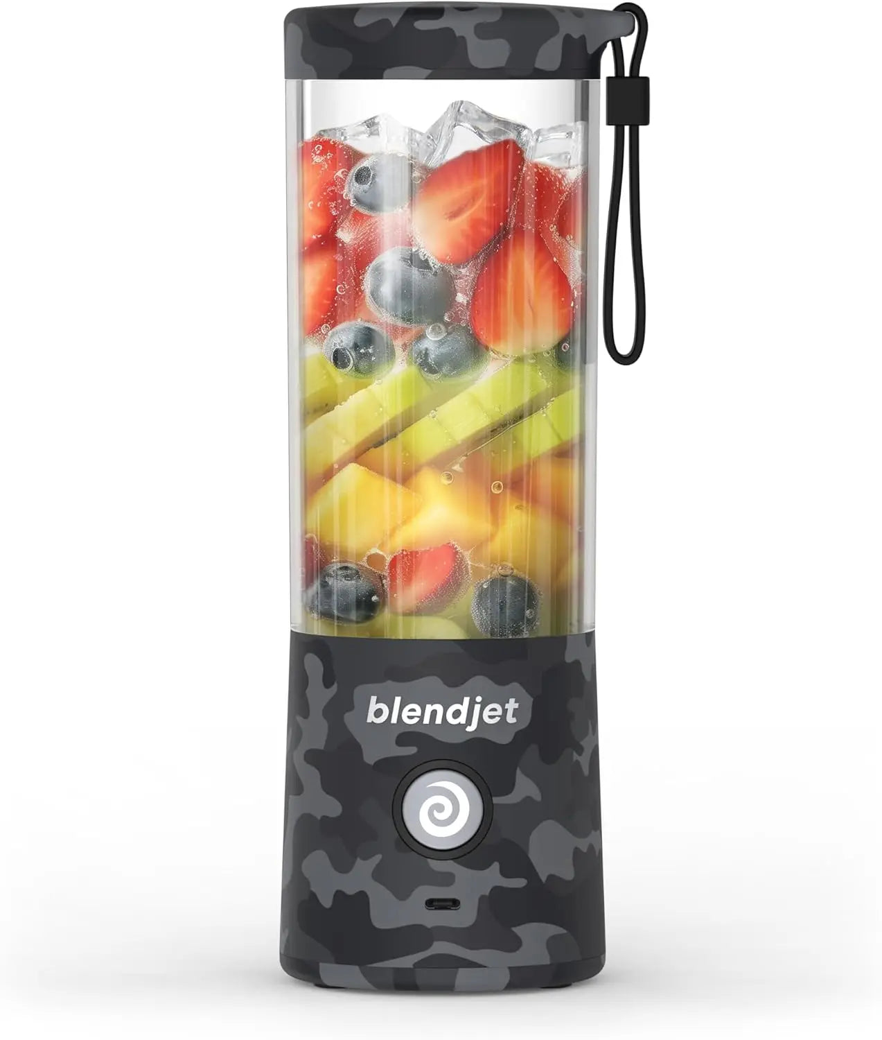 Portable Blender for Smoothies & Shakes - 16oz 2 - USB-C Rechargeable & Self Cleaning - Mini Travel Blender with Stainless Steel