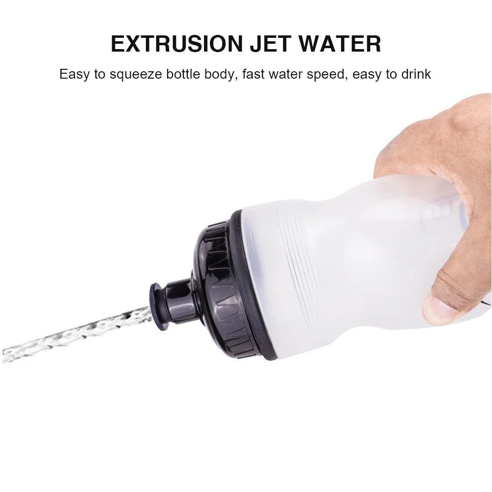 750ML Portable Mountain Bicycle Water Bottle Cycling Equipment Cycling Bottle Outdoor Sport Camping Drink Jug for MTB Cup Holder