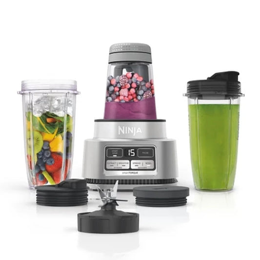 Foodi Smoothie Bowl Maker Nutrient Extractor Blender 1200W 4 Speeds Auto-iQ Smoothies Nut Butters Ice Cream Easy Clean