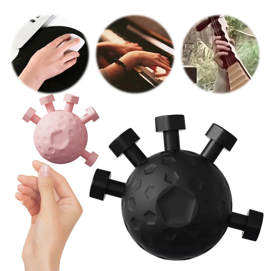 Finger Hand Strengthener Ergonomic Finger Grip Strengthener Anti Slip Finger Exerciser Ball for Finger Hand Forearm