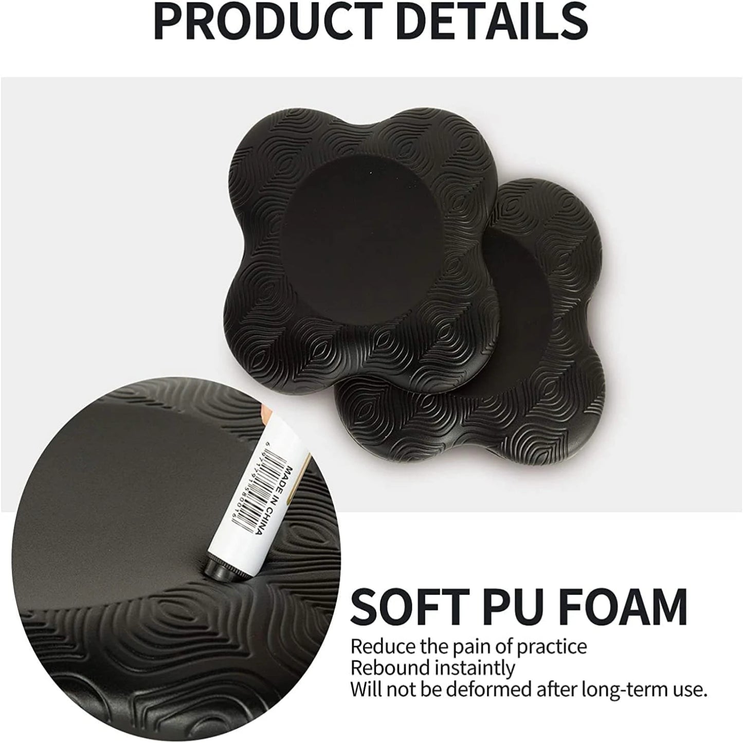 Get the Ultimate Workout Experience with our Extra-Thick and Ultra-Comfortable Maximum Comfort Yoga, Pilates, and Workout Foam K