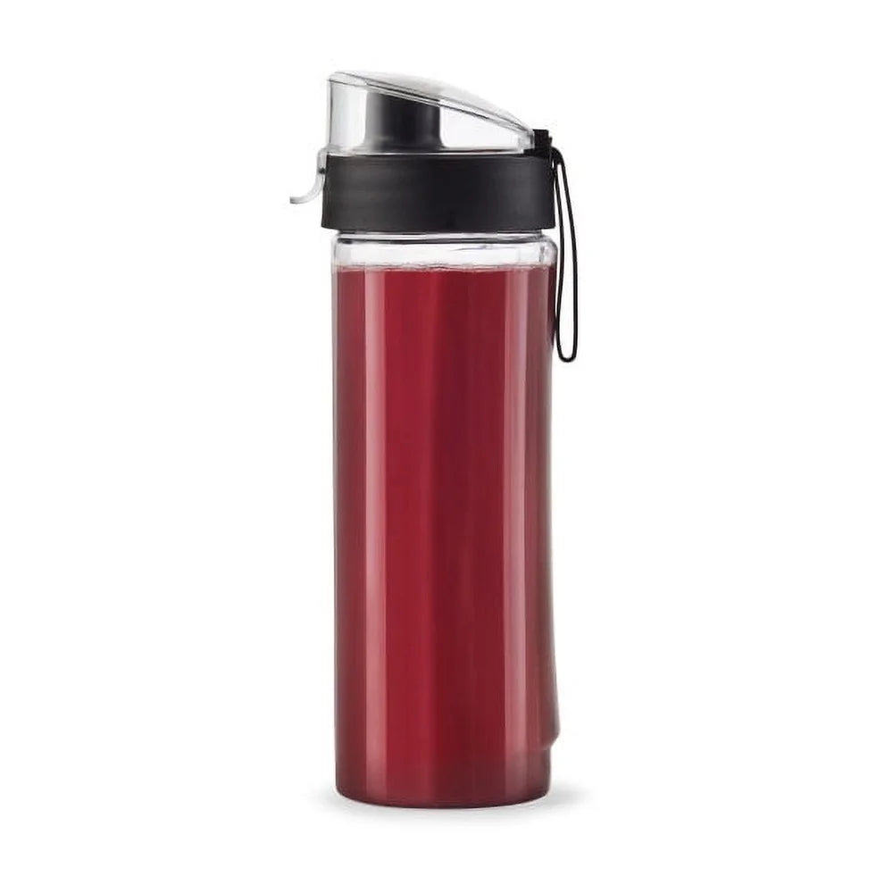 Portable 500W Personal Blender with 20oz BPA-Free Sport Bottle Stainless Steel Blades One-Touch Operation Smoothies Shakes