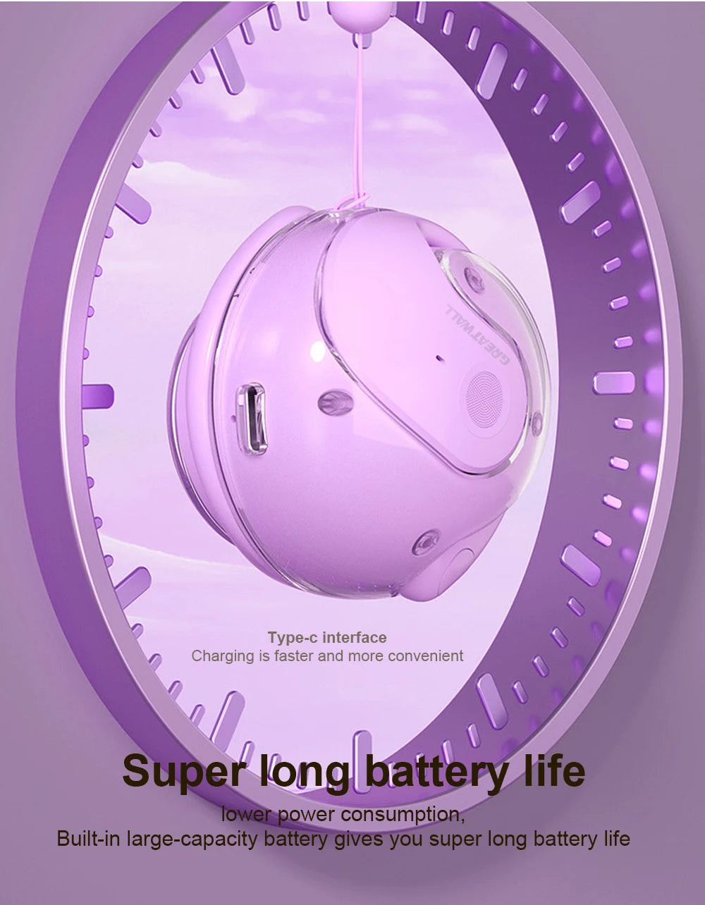 AI Real-Time Translation Wireless Bluetooth Earphones Supporting Over 100 Voice Languages Translation Headphones