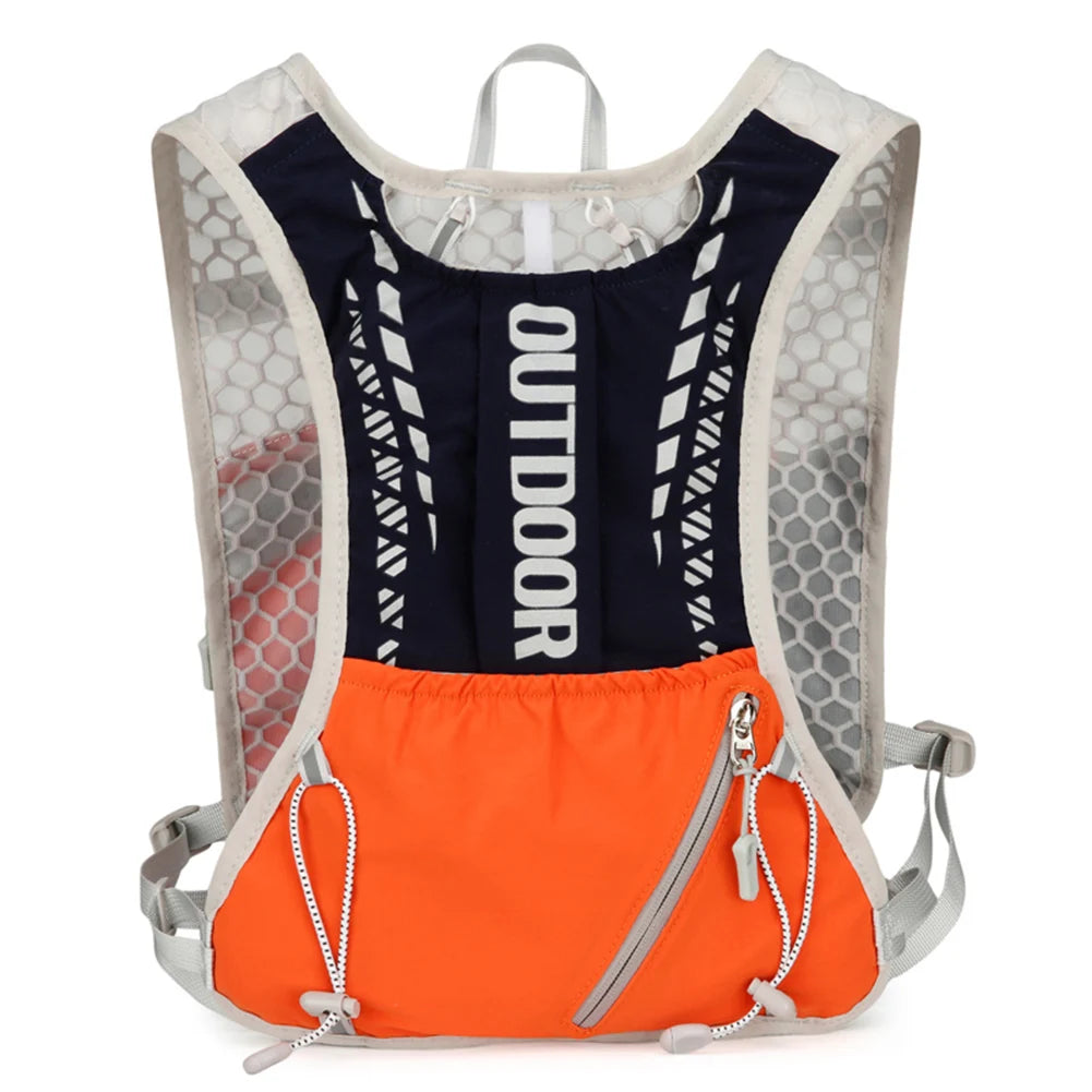 Hydration Running Vest Waterproof Water Bladder Daypack Reflective Outdoors Hydration Pack for Hiking Trail Running