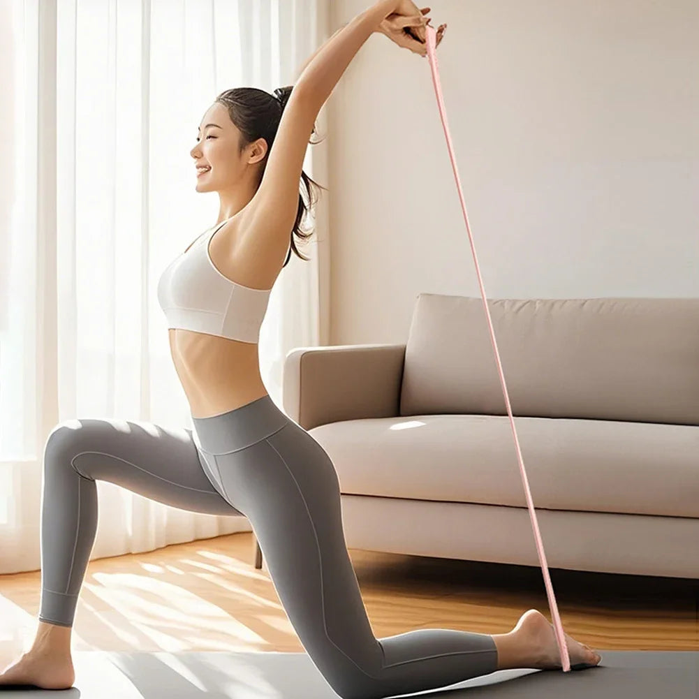 8 Shaped Fitness Resistance Band Fitness Pulling Rope Shoulder Stretch Band for Home Chest Arm Exercise