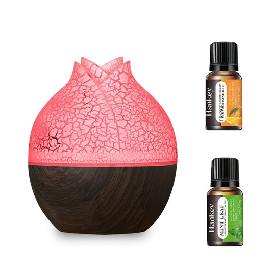 Sleek Modern Humidifier  Touch-Activated LED Diffuser, 130ml Compact USB Design for Minimalist Bedrooms or Desks