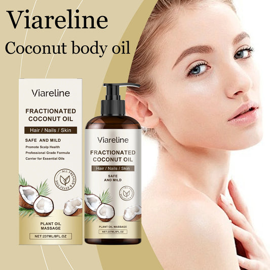 Coconut Body Skin Oil Daily Moisturizing Relief StressNourishing Reduce Roughness Softening Enhance Elasticity Body Essence Oil