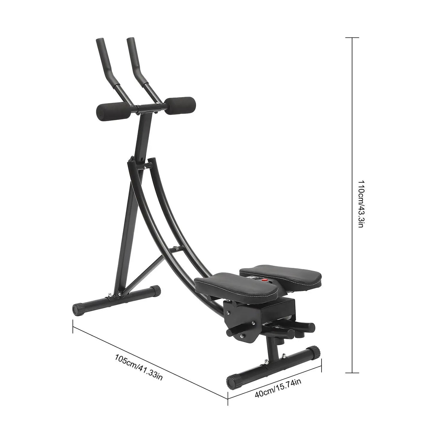 Ab Abdominal Exercise Machine Gym Equipment Fitness Cruncher Trainer Body Shaper