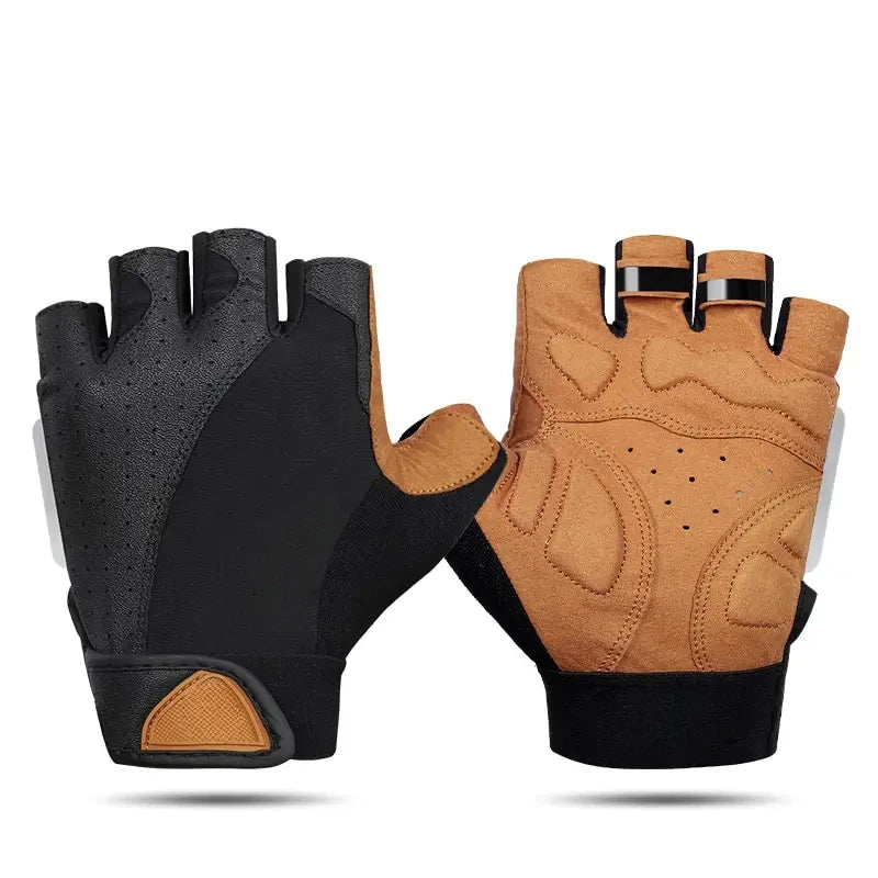 Sports Cycling Gloves Half Finger Men Women MTB Bike Gloves Running Fitness Gym Riding Motorcycle Bicycle Gloves
