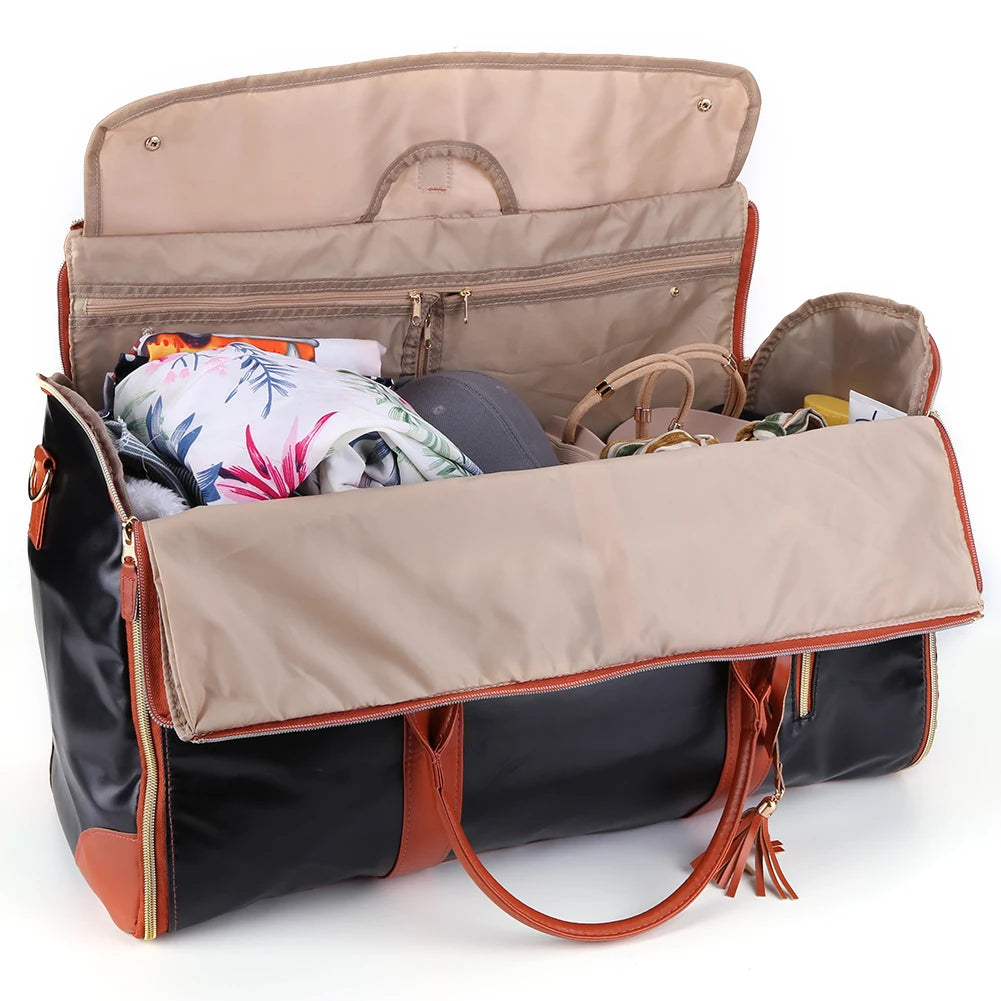 Sports Carry Bag Multifunctional Fitness Training Bag Large Capacity Foldable Wear-resistant Accessories for Travel Swimming