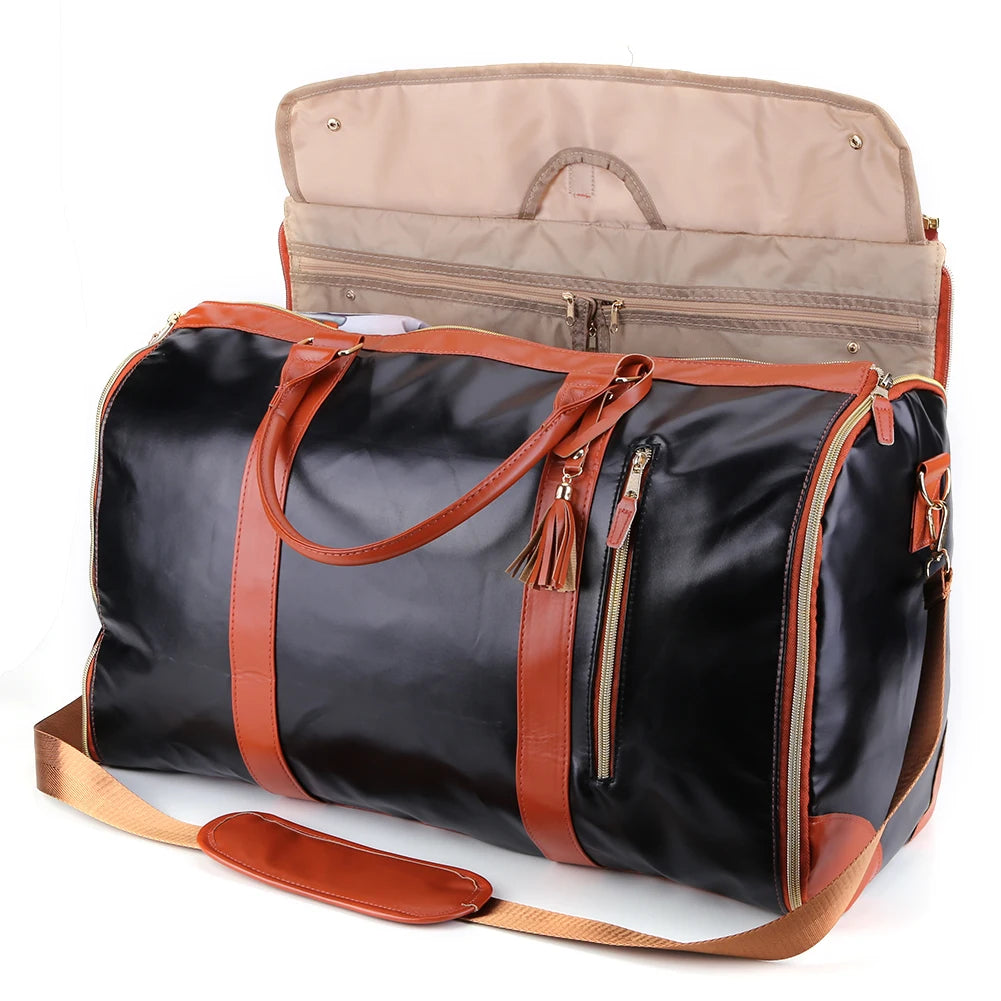 Sports Carry Bag Multifunctional Fitness Training Bag Large Capacity Foldable Wear-resistant Accessories for Travel Swimming