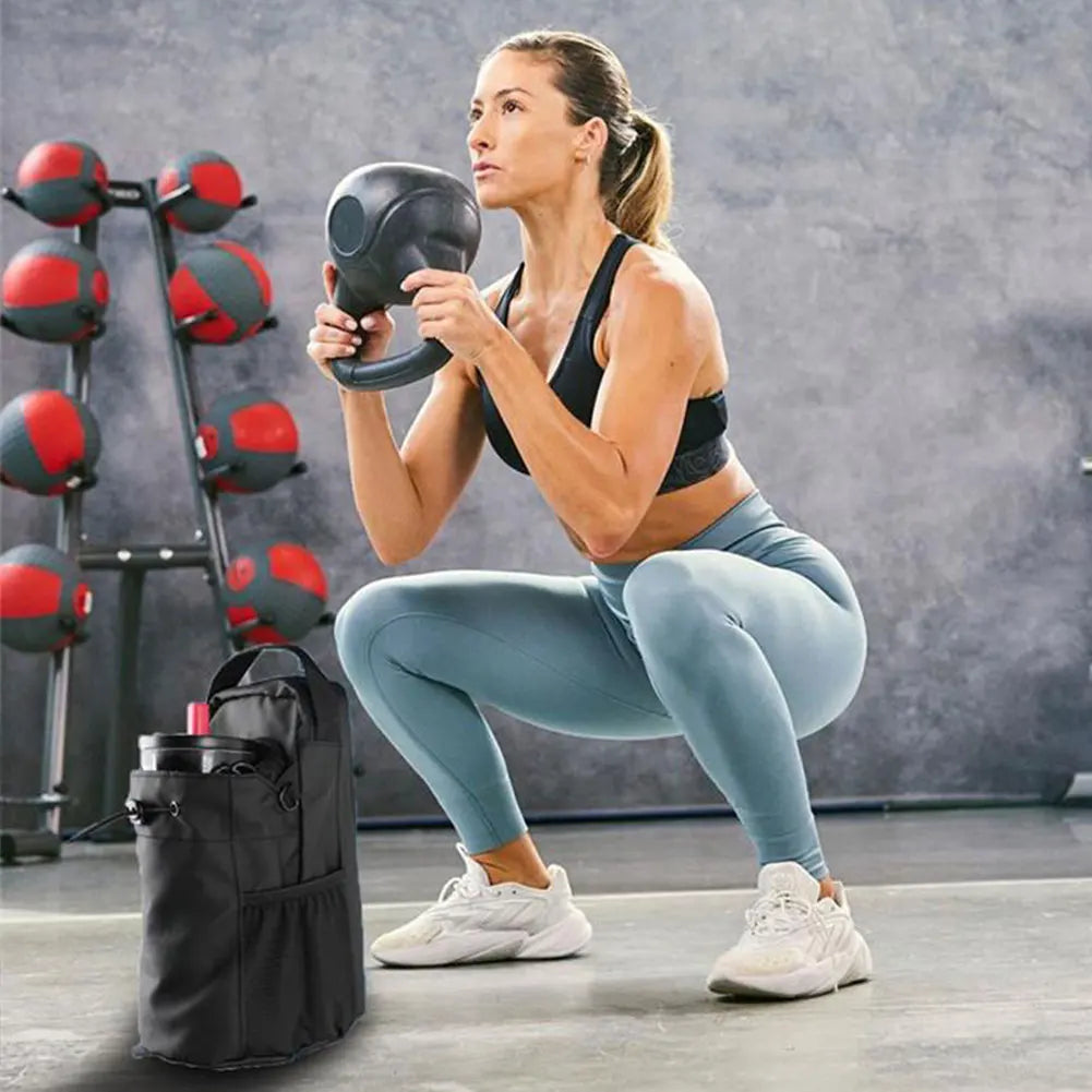 Magnetic Gym Bag Crossbody Water Bottle Holder Pack With Magnetic Clip Gym-Specific Adsorbable Water Cup Rack For Fitness Sports