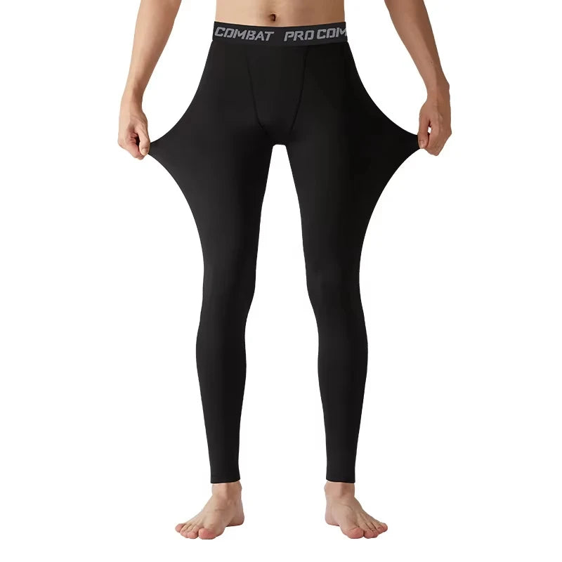 High Quality Basketball Mens Compression Pants Tights Running Cool Dry Leggings Sports Baselayer Tights Athletic Workout Shorts