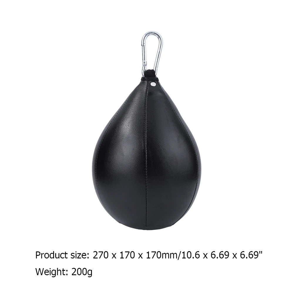 PU Punching Ball Pear Boxing Bag Training Reaction Speed Balls Muay Thai Punch Box Fitness Sports Equipment Training