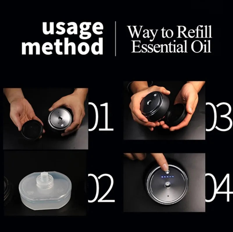 Portable car diffusers, aromatherapy sprayers, essential oil diffusers, car aromatherapy, gift-friendly supplies