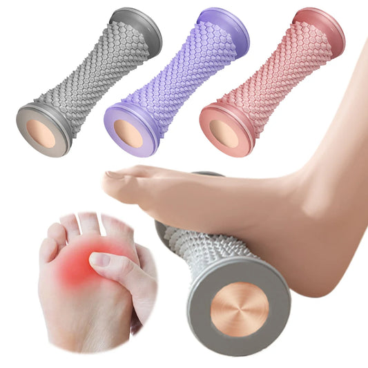 Foot Massage Roller Ergonomic Portable Foot Roller Multifunctional Gym Exercise Massage Tool for Heel Arch Arthritis