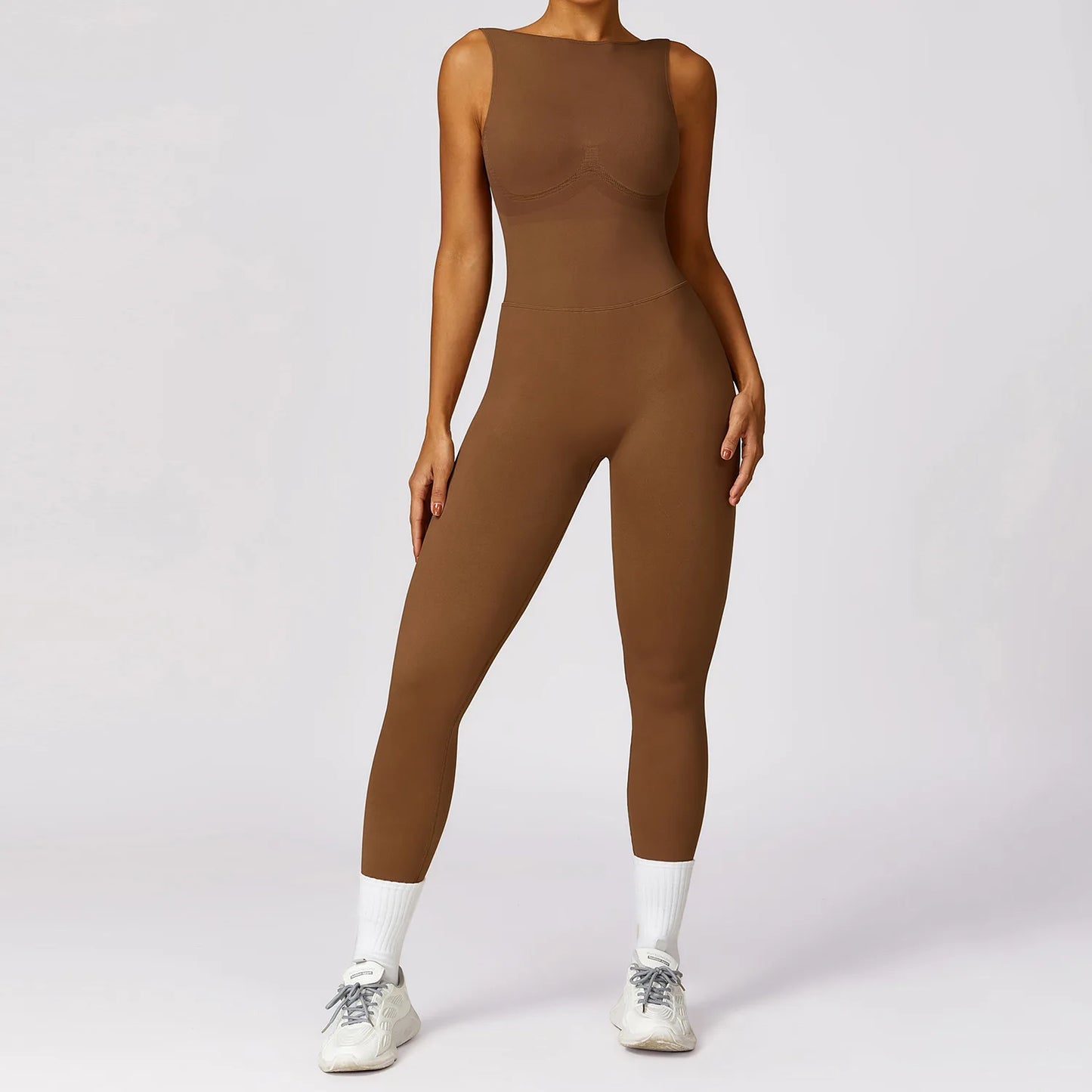 One-piece Suit Sporty Jumpsuit Gym Yoga Suit Backless Sportswear Pilates Tops Female Pack Sports Leggings Women Exercise Clothes
