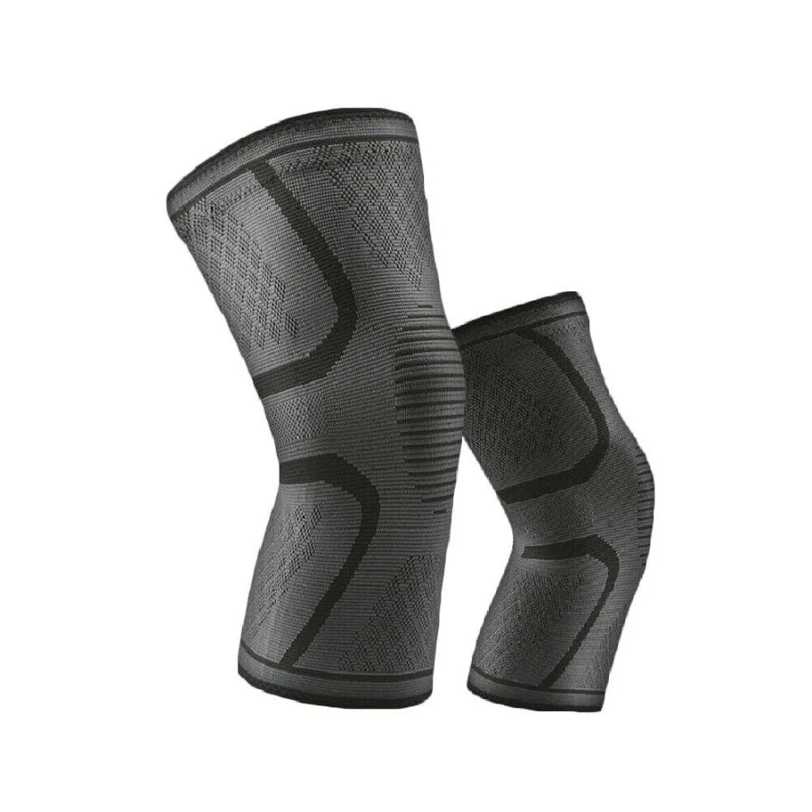 2 Piece L Of Sports Men's Compression Knee Brace Knee Pads Fitness Equipment Volleyball Basketball Cycling