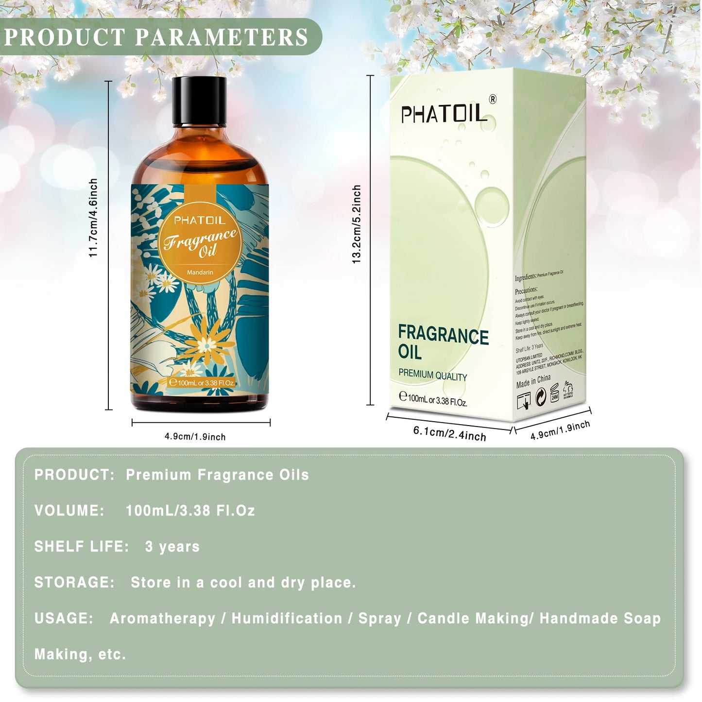 100ml  White Musk Fragrance Essential Oil  Fresh Linen Honeysuckle Peach Orange Blossom for Aroma Candle Soap Making