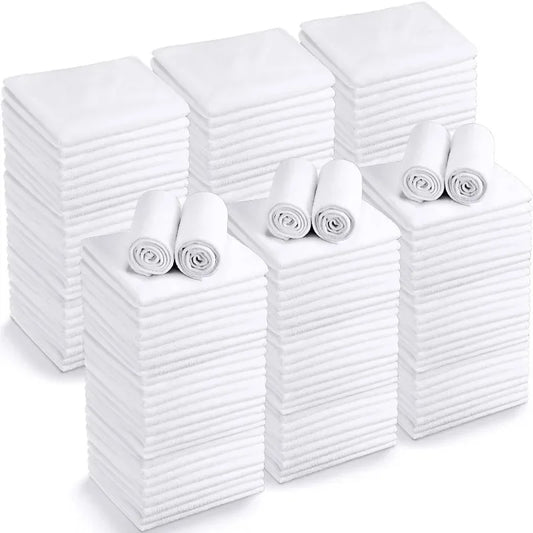 High quality.72 Pack Hand Towels,16 x 27 Inch Bleach Proof Towels Bulk for Facial, Gym, Spa, Hotel, Kitchen(White)