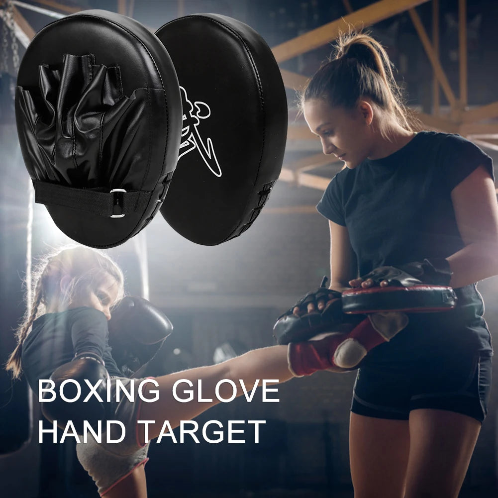 5-Finger Hand Target Wear Resistant Punching Mitts Boxing Focus Pads Kickboxing Pads for Martial Arts Training