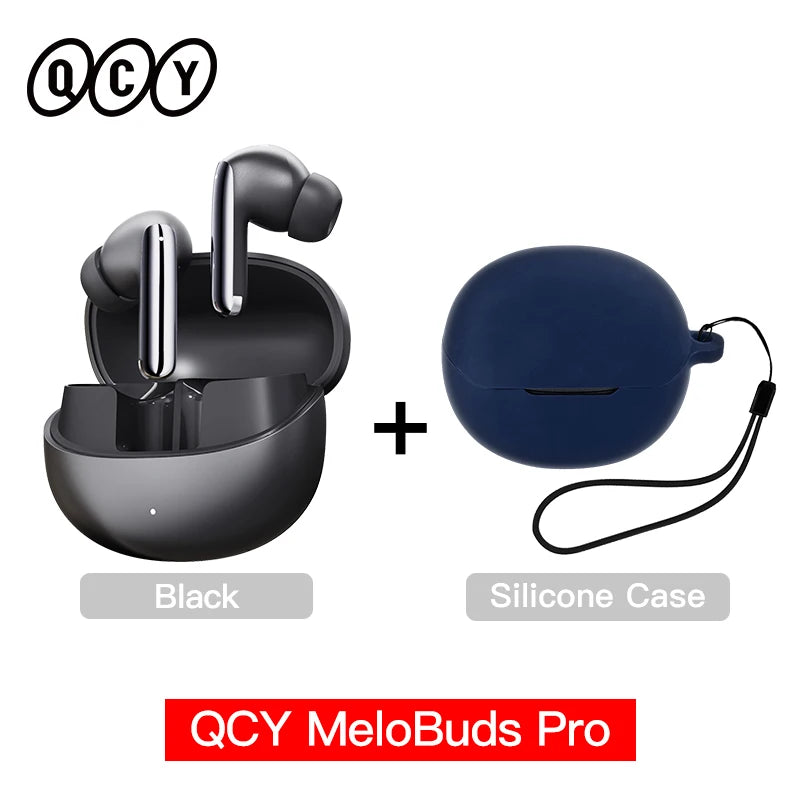 Wireless Bluetooth Earphones 46dB Hybrid ANC Hi-Res LDAC Bluetooth 5.3 Earbuds 6 Mic 34H Playtime