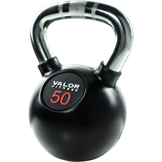 Fitness Chrome Kettle Bell Weights with Knurled Kettlebell Handle Kettlebells for Men & Women