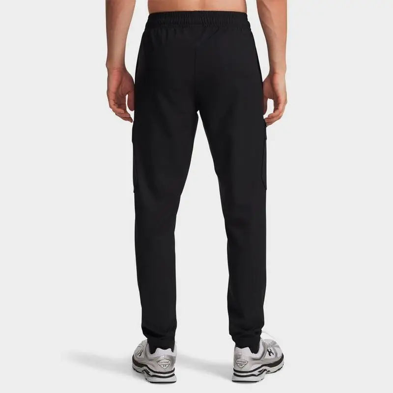 Men's Woven Cargo Jogger Pants Breathable Sports Sweatpants for Fitness & Training