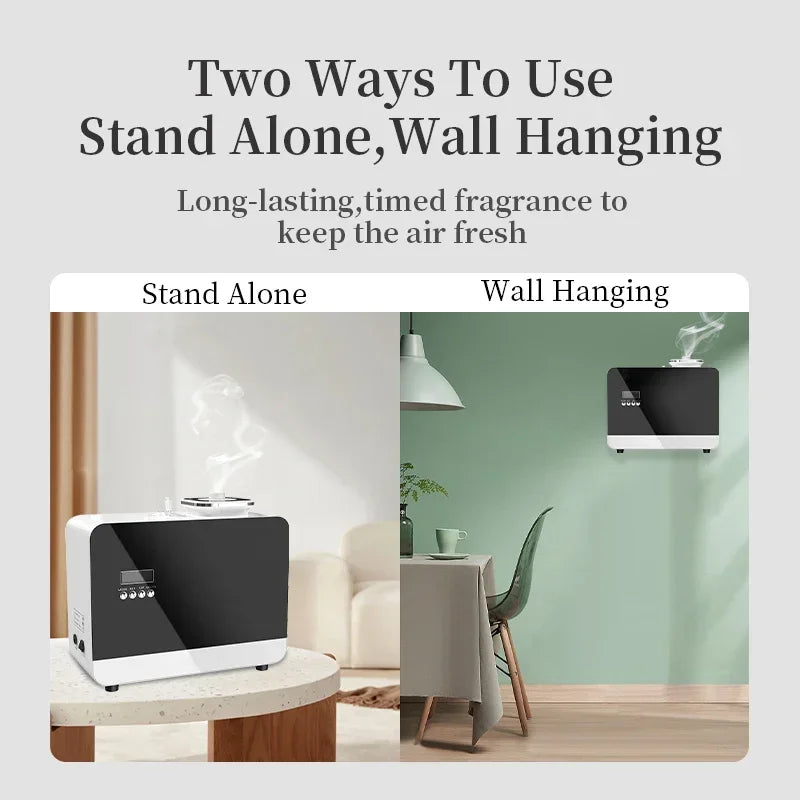 Namste Hvac 3000m³ Aroma Essential Oil Diffuser Electric Aromatic Oasis Smart Timing Fragrance Diffuser Home Freshener Device